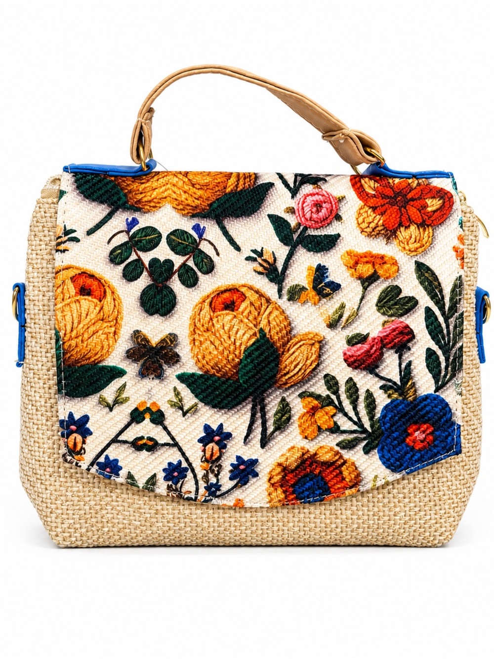 Women’s Handmade Jute Backpack /Purse